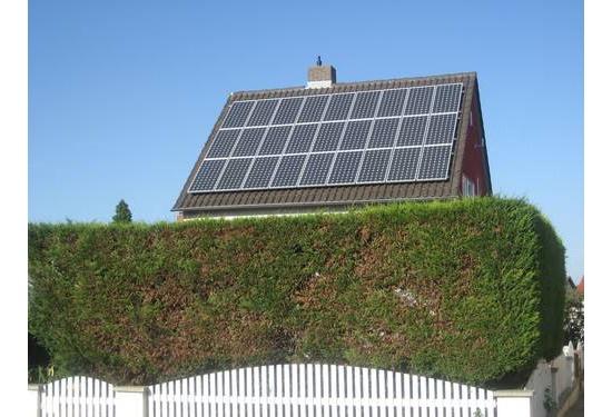 Solaranlage Haus in Hochspeyer