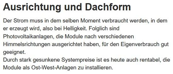 Sonnenbatterien für Hochspeyer